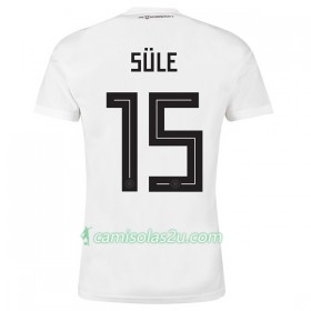 Camisolas de Futebol Alemanha Sule 15 Equipamento Principal Copa do Mundo 2018 Manga Curta